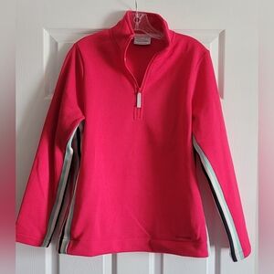 Craghoppers Zip-Up Pullover- Fuchsia Pink